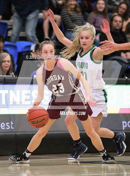 Thumbnail 2 in Provo vs. Jordan (UHSAA 5A First Round) photogallery.