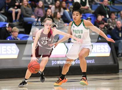 Thumbnail 3 in Provo vs. Jordan (UHSAA 5A First Round) photogallery.