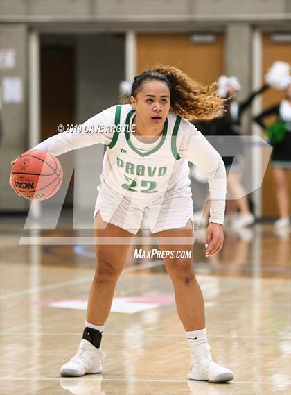 Thumbnail 2 in Provo vs. Jordan (UHSAA 5A First Round) photogallery.