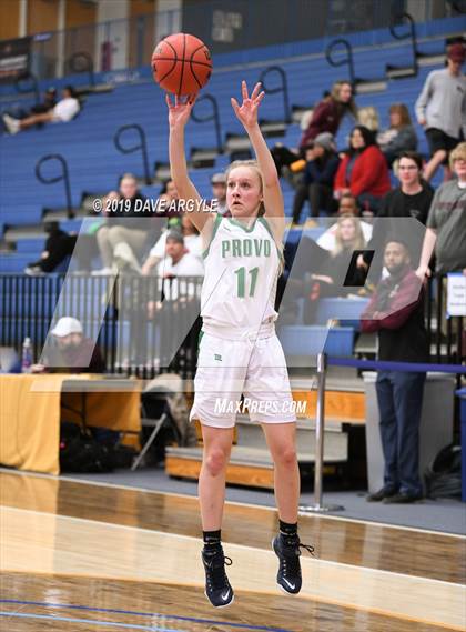 Thumbnail 1 in Provo vs. Jordan (UHSAA 5A First Round) photogallery.