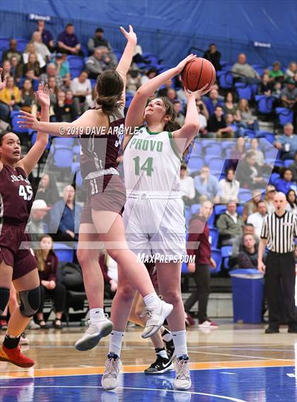 Thumbnail 3 in Provo vs. Jordan (UHSAA 5A First Round) photogallery.
