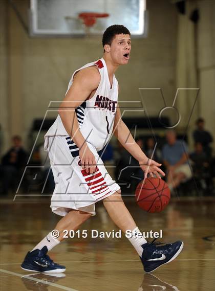 Thumbnail 1 in El Cerrito vs. Modesto Christian (Father Kelly Tribute) photogallery.