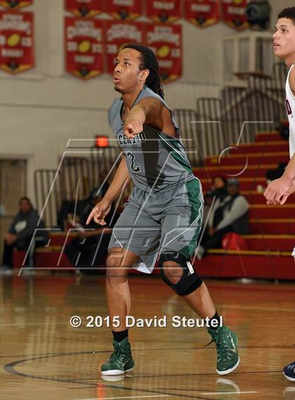 Thumbnail 2 in El Cerrito vs. Modesto Christian (Father Kelly Tribute) photogallery.