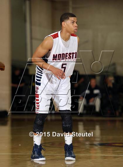 Thumbnail 1 in El Cerrito vs. Modesto Christian (Father Kelly Tribute) photogallery.
