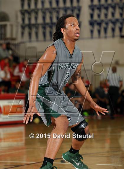 Thumbnail 1 in El Cerrito vs. Modesto Christian (Father Kelly Tribute) photogallery.
