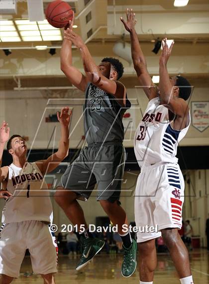 Thumbnail 1 in El Cerrito vs. Modesto Christian (Father Kelly Tribute) photogallery.