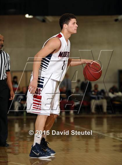 Thumbnail 2 in El Cerrito vs. Modesto Christian (Father Kelly Tribute) photogallery.
