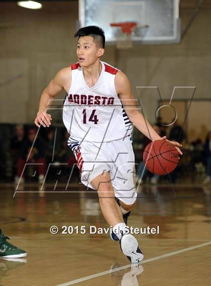 Thumbnail 1 in El Cerrito vs. Modesto Christian (Father Kelly Tribute) photogallery.