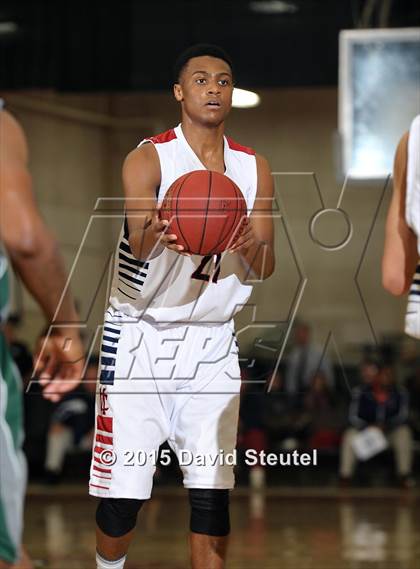 Thumbnail 3 in El Cerrito vs. Modesto Christian (Father Kelly Tribute) photogallery.