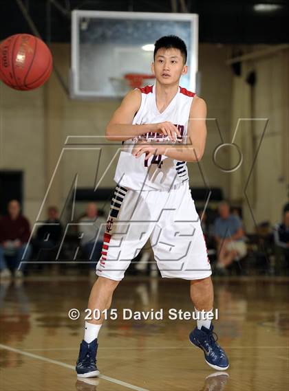 Thumbnail 1 in El Cerrito vs. Modesto Christian (Father Kelly Tribute) photogallery.