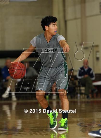 Thumbnail 1 in El Cerrito vs. Modesto Christian (Father Kelly Tribute) photogallery.