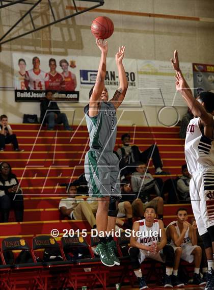 Thumbnail 1 in El Cerrito vs. Modesto Christian (Father Kelly Tribute) photogallery.