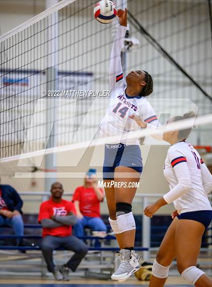 Thumbnail 3 in Northwood Temple Academy vs Freedom Christian Academy (NCISAA 2A - Third Round) photogallery.
