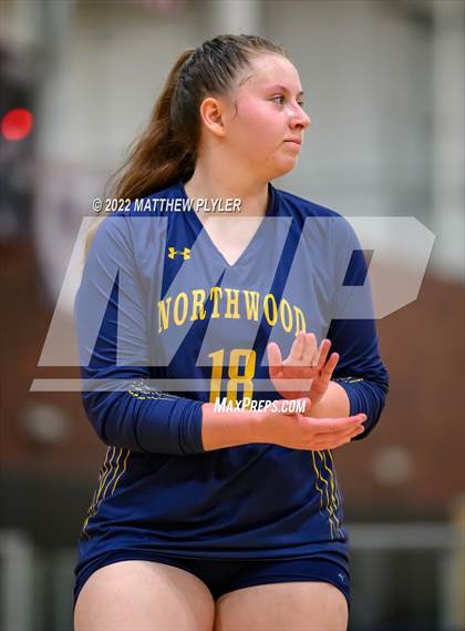 Thumbnail 2 in Northwood Temple Academy vs Freedom Christian Academy (NCISAA 2A - Third Round) photogallery.