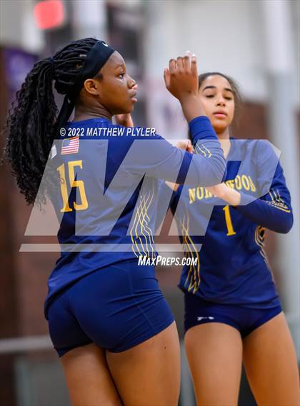 Thumbnail 3 in Northwood Temple Academy vs Freedom Christian Academy (NCISAA 2A - Third Round) photogallery.
