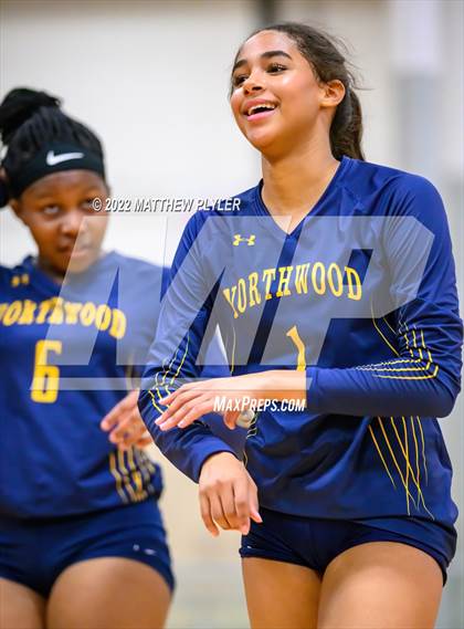 Thumbnail 2 in Northwood Temple Academy vs Freedom Christian Academy (NCISAA 2A - Third Round) photogallery.