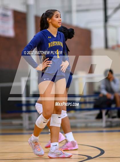 Thumbnail 2 in Northwood Temple Academy vs Freedom Christian Academy (NCISAA 2A - Third Round) photogallery.