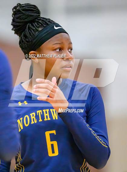 Thumbnail 2 in Northwood Temple Academy vs Freedom Christian Academy (NCISAA 2A - Third Round) photogallery.