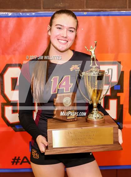 Thumbnail 1 in Salpointe Catholic vs. Sunrise Mountain (AIA 4A Final Award Photos)  photogallery.