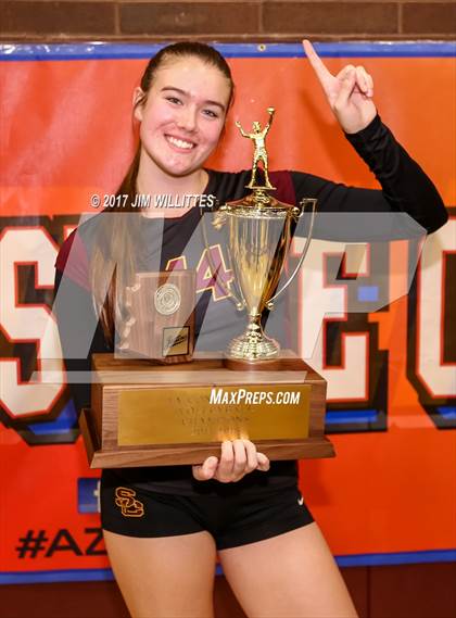 Thumbnail 2 in Salpointe Catholic vs. Sunrise Mountain (AIA 4A Final Award Photos)  photogallery.
