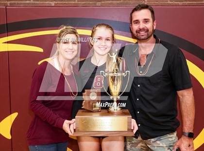 Thumbnail 1 in Salpointe Catholic vs. Sunrise Mountain (AIA 4A Final Award Photos)  photogallery.