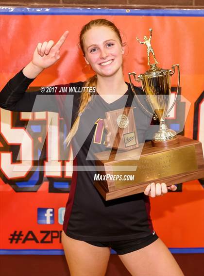 Thumbnail 3 in Salpointe Catholic vs. Sunrise Mountain (AIA 4A Final Award Photos)  photogallery.