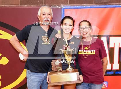 Thumbnail 1 in Salpointe Catholic vs. Sunrise Mountain (AIA 4A Final Award Photos)  photogallery.