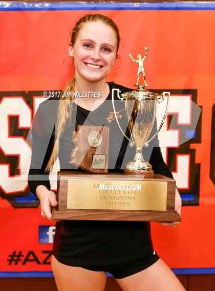 Thumbnail 2 in Salpointe Catholic vs. Sunrise Mountain (AIA 4A Final Award Photos)  photogallery.