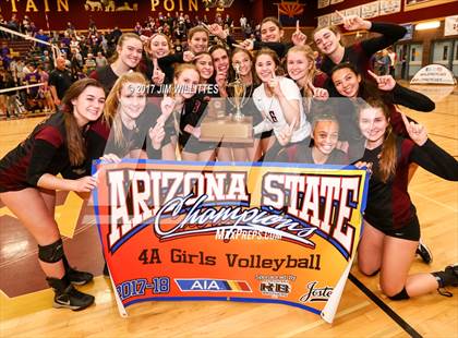 Thumbnail 2 in Salpointe Catholic vs. Sunrise Mountain (AIA 4A Final Award Photos)  photogallery.