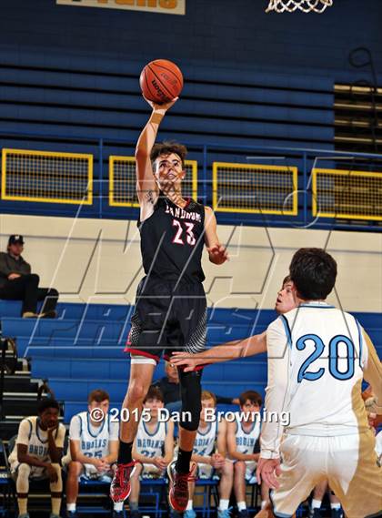 Thumbnail 1 in Landrum vs. Central Hardin  (Smoky Mountain Classic Christmas Tournament) photogallery.