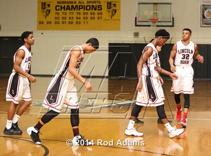 Thumbnail 2 in Lincoln vs. Lincoln Southeast (Heartland Athletic Conference Tournament) photogallery.