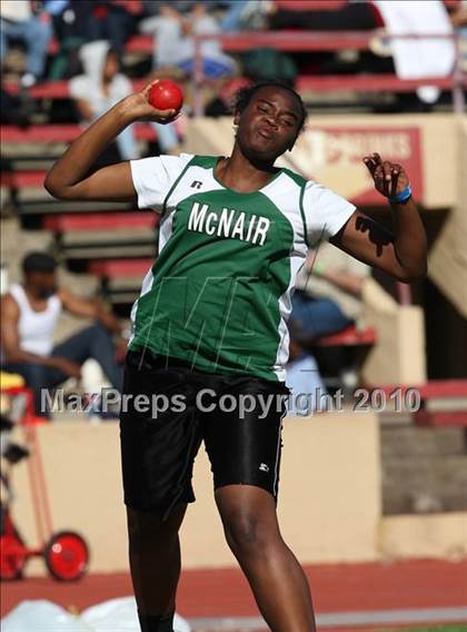 Thumbnail 2 in CIF SJS Masters Championships (Girls Shot Put - Final) photogallery.