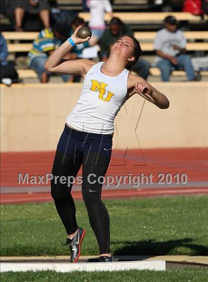 Thumbnail 3 in CIF SJS Masters Championships (Girls Shot Put - Final) photogallery.