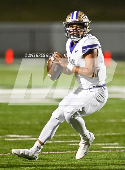 Thumbnail 1 in Cartersville @ Warner Robins (GHSA 5A Semifinal) photogallery.