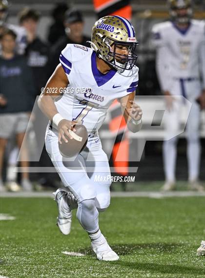 Thumbnail 2 in Cartersville @ Warner Robins (GHSA 5A Semifinal) photogallery.