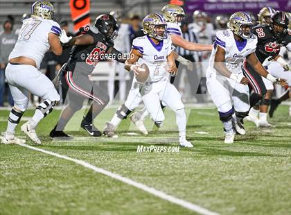 Thumbnail 3 in Cartersville @ Warner Robins (GHSA 5A Semifinal) photogallery.