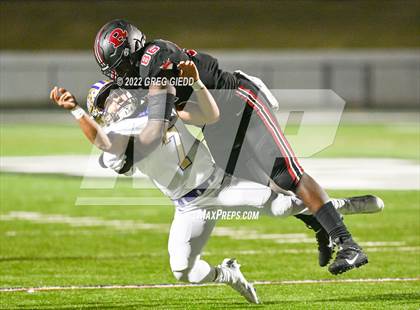 Thumbnail 2 in Cartersville @ Warner Robins (GHSA 5A Semifinal) photogallery.