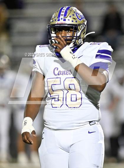 Thumbnail 2 in Cartersville @ Warner Robins (GHSA 5A Semifinal) photogallery.