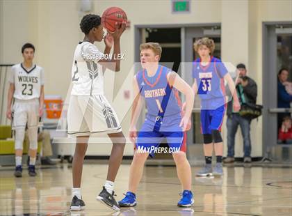 Thumbnail 3 in Christian Brothers vs American Canyon (CIF SJS D3 Round 1) photogallery.