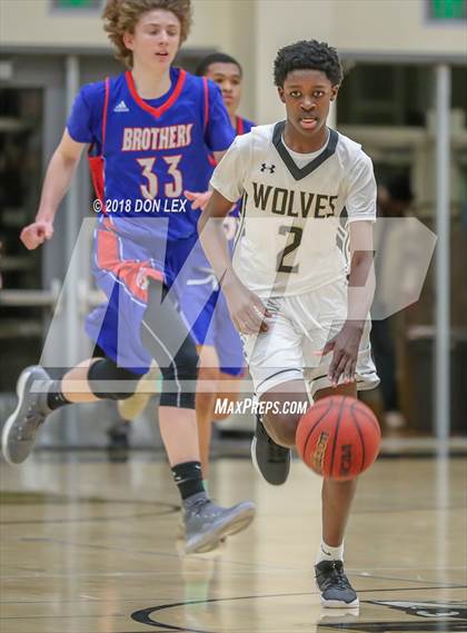Thumbnail 3 in Christian Brothers vs American Canyon (CIF SJS D3 Round 1) photogallery.