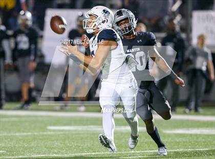 Thumbnail 3 in Allen vs. Martin (UIL 6A Division 1 Region 1 Regional Semifinal) photogallery.