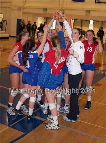 Thumbnail 2 in Sacred Heart Cathedral vs. St. Ignatius (CIF CCS D3 Final) photogallery.
