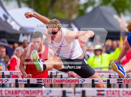 Thumbnail 1 in CHSAA State Championships (110m Hurdles Final) photogallery.