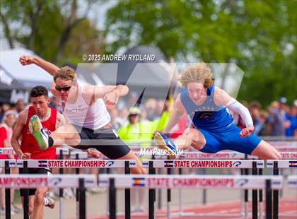 Thumbnail 1 in CHSAA State Championships (110m Hurdles Final) photogallery.
