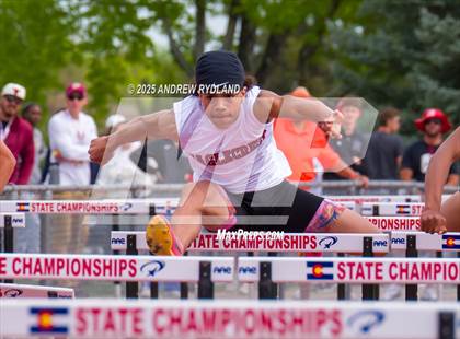 Thumbnail 1 in CHSAA State Championships (110m Hurdles Final) photogallery.
