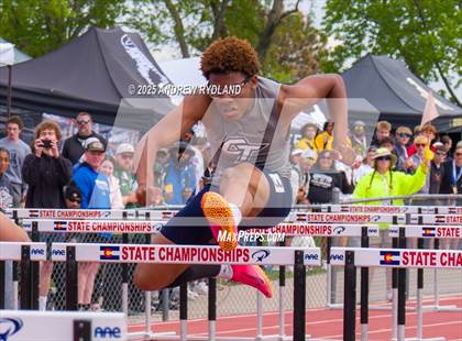 Thumbnail 1 in CHSAA State Championships (110m Hurdles Final) photogallery.