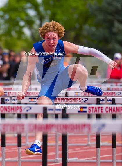 Thumbnail 2 in CHSAA State Championships (110m Hurdles Final) photogallery.