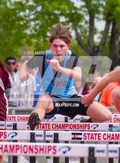 Thumbnail 2 in CHSAA State Championships (110m Hurdles Final) photogallery.