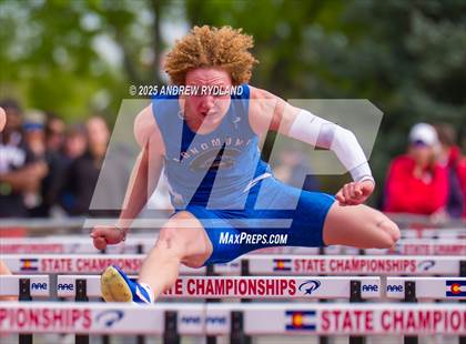 Thumbnail 1 in CHSAA State Championships (110m Hurdles Final) photogallery.