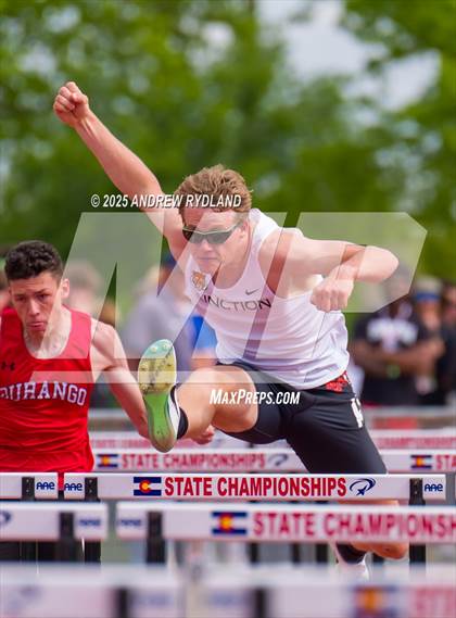 Thumbnail 3 in CHSAA State Championships (110m Hurdles Final) photogallery.